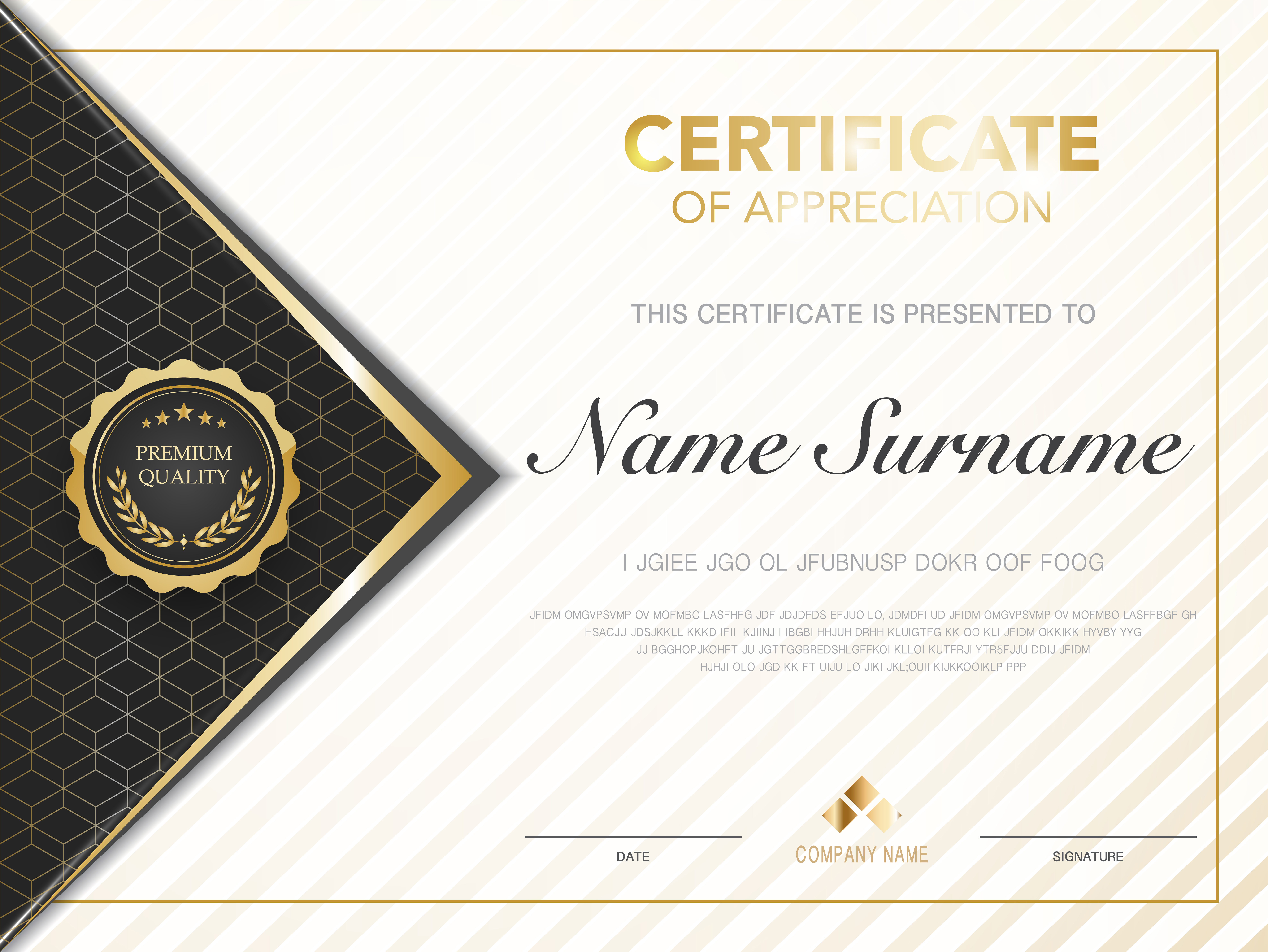 Modelo de Certificado 50