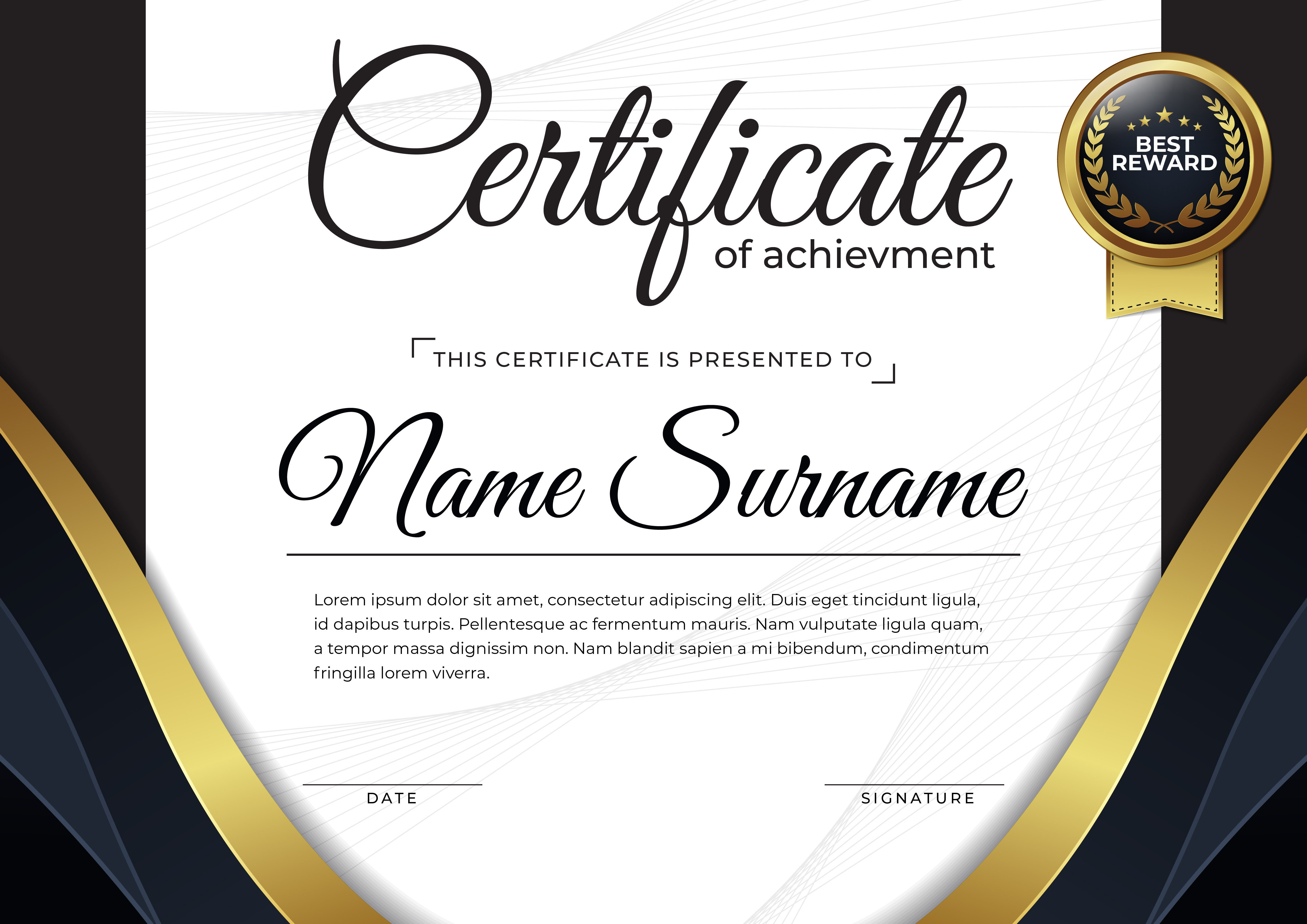 Modelo de Certificado 4