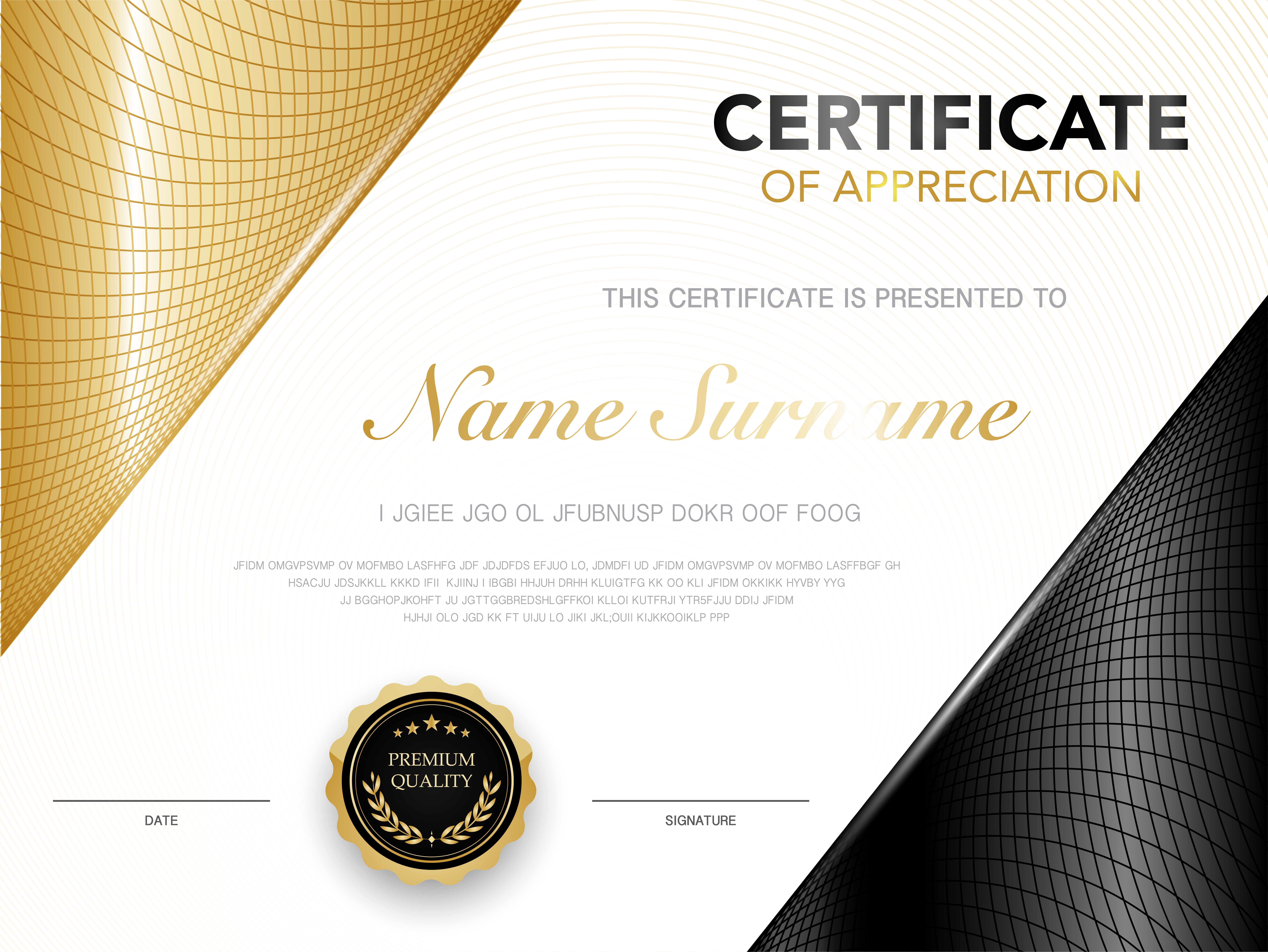 Modelo de Certificado 50