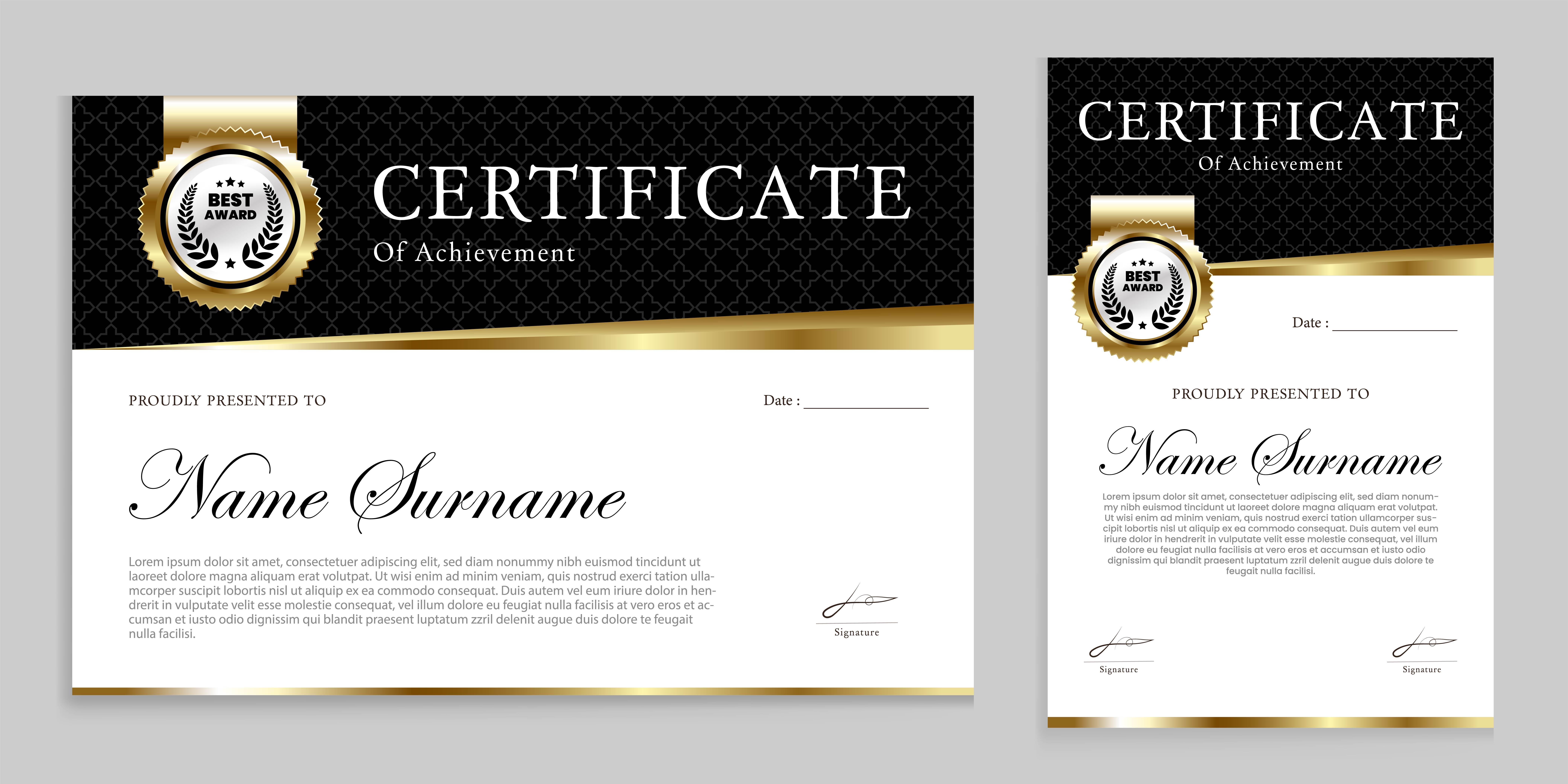 Modelo de Certificado 4