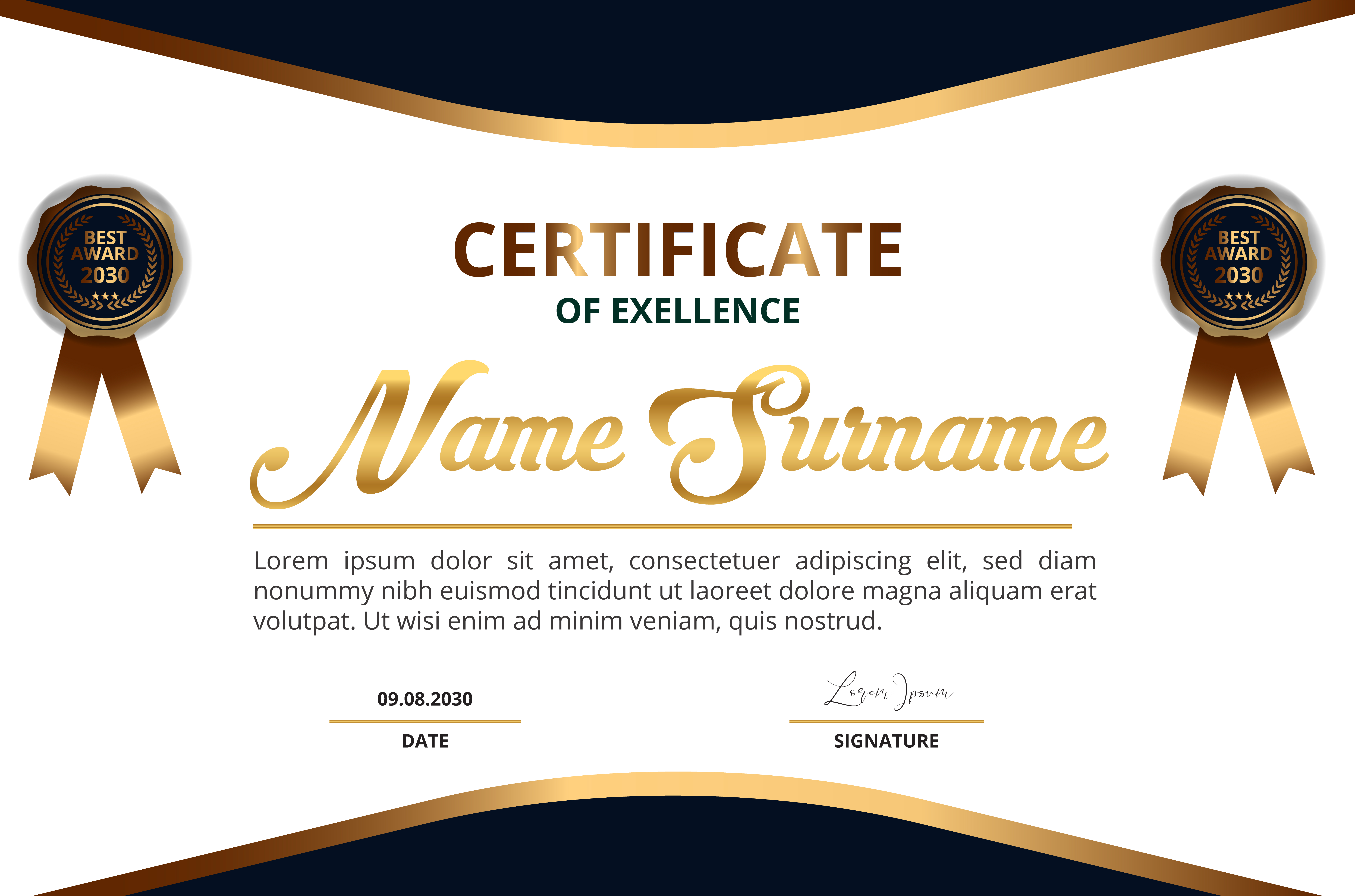 Modelo de Certificado 2